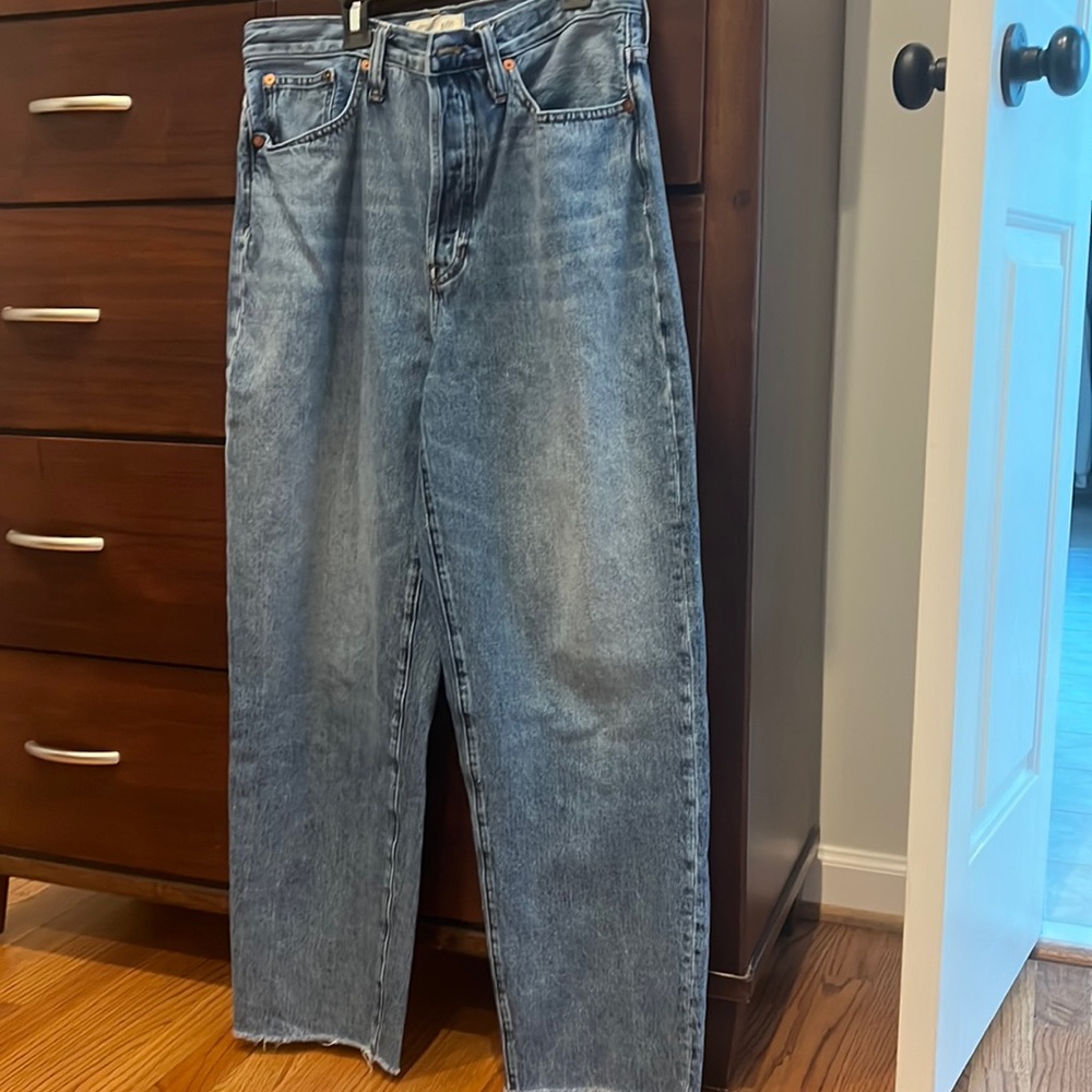 Madewell The Dad Jean | Size 28 Buttonfly Jeans | Vintage Wash Great Condition